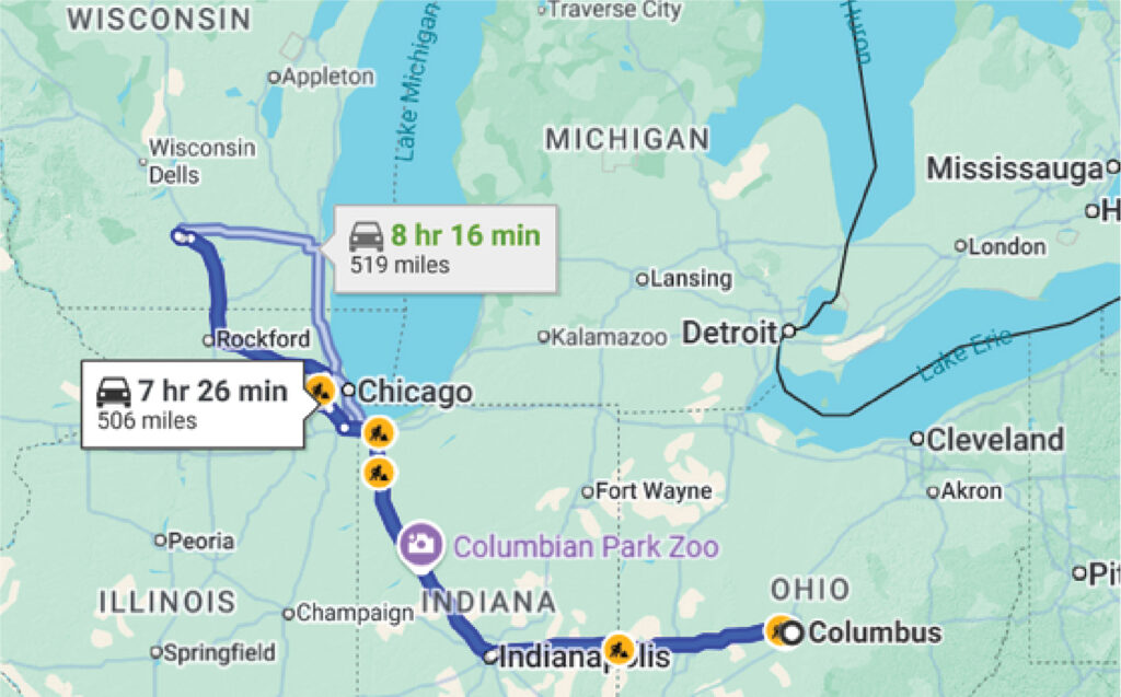 Drive way Map